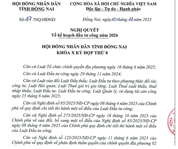 Danh sách 19 giao thông trọng điểm Đồng Nai năm 2026, tổng vốn hơn 27.000 tỷ- Ảnh 1.