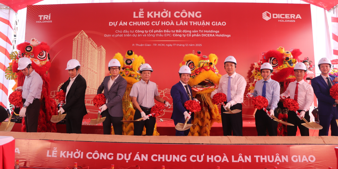 Khởi công chung cư có 688 căn hộ, vốn đầu tư hơn 1.880 tỷ đồng trên Đại lộ Bình Dương- Ảnh 1.