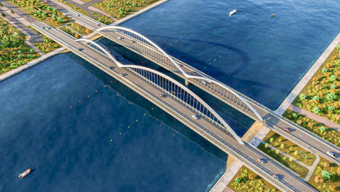 Khởi công cầu Nguyễn Tất Thành kết nối Nha Trang, Cam Lâm và sân bay Cam Ranh- Ảnh 1.