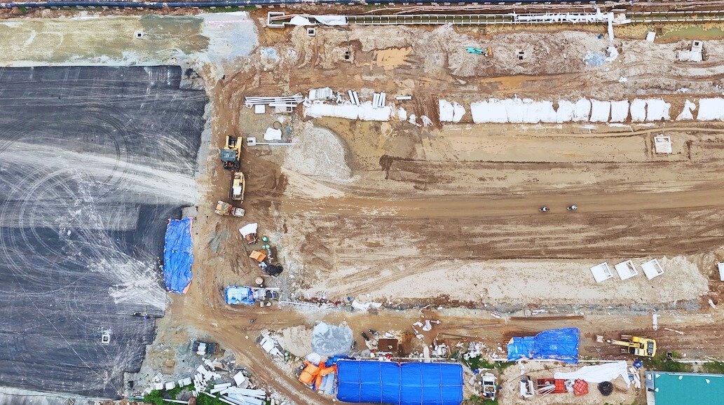 Nóng rực công trường tuyến vành đai gần 2.400 tỷ đồng- Ảnh 13. Nóng rực công trường tuyến vành đai gần 2.400 tỷ đồng- Ảnh 13.