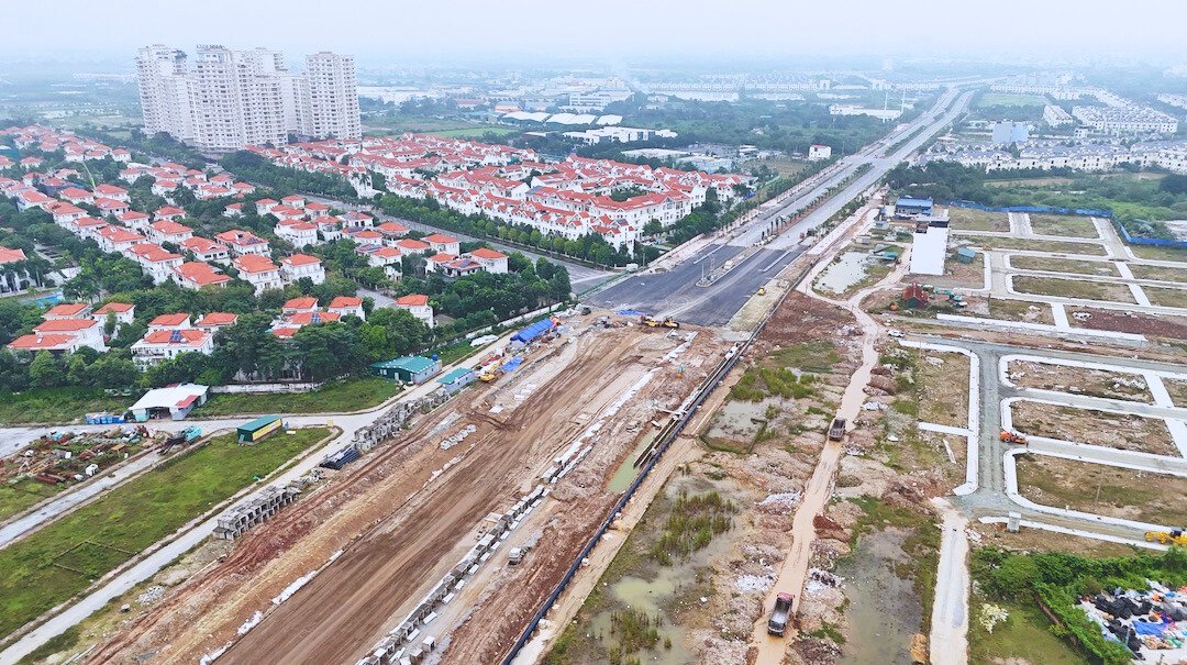 Nóng rực công trường tuyến vành đai gần 2.400 tỷ đồng- Ảnh 7. Nóng rực công trường tuyến vành đai gần 2.400 tỷ đồng- Ảnh 7.