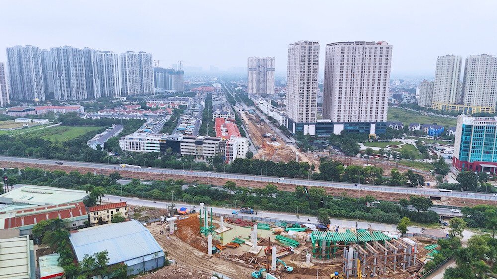 Nóng rực công trường tuyến vành đai gần 2.400 tỷ đồng- Ảnh 6. Nóng rực công trường tuyến vành đai gần 2.400 tỷ đồng- Ảnh 6.