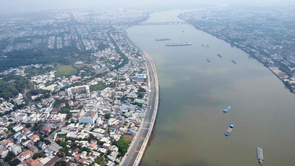 Thông xe tuyến đường ven sông 5,2km, Đồng Nai có thêm trục giao thông chiến lược- Ảnh 1.