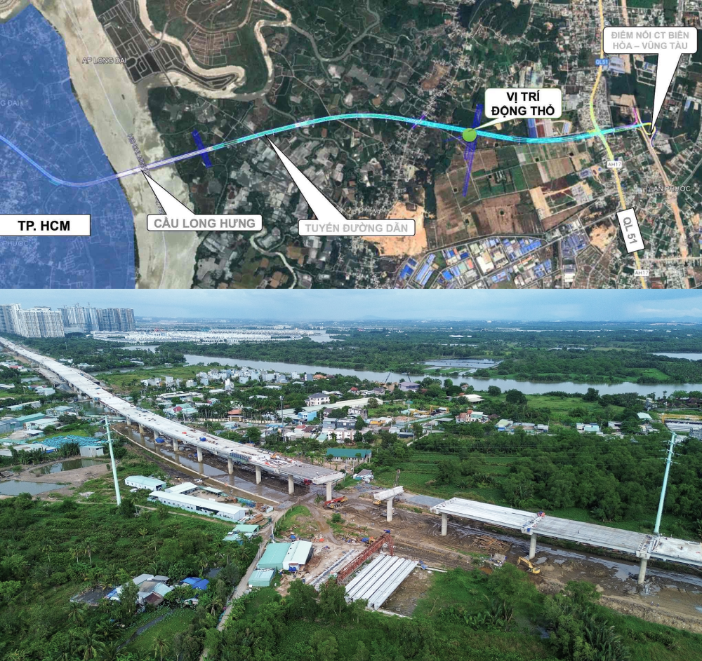 TP.HCM đi sân bay Long Thành sẽ nhanh hơn nhờ cây cầu mới này- Ảnh 1.