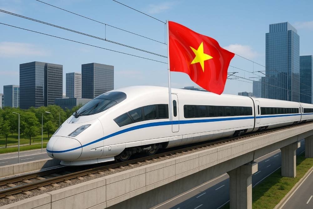 Tuyến đường sắt tốc độ cao 350km/h, chạy qua 15 tỉnh thành vừa có chuyển động mới- Ảnh 1.
