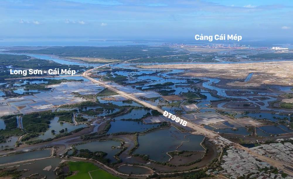 Đường gần 10km dẫn vào cảng Cái Mép: Điều chỉnh thời gian thực hiện- Ảnh 1.