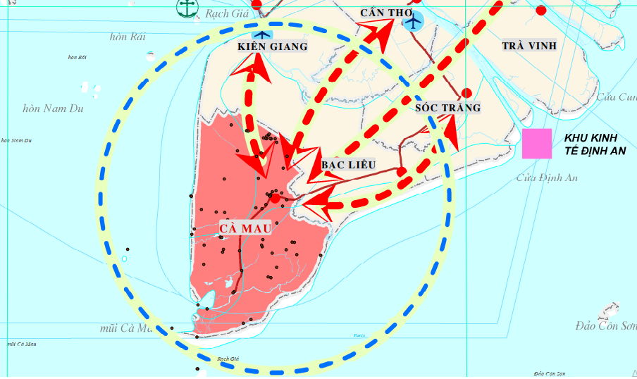 Cà Mau quy hoạch hàng nghìn hecta đất dọc cao tốc xây khu công nghiệp, đô thị- Ảnh 2.