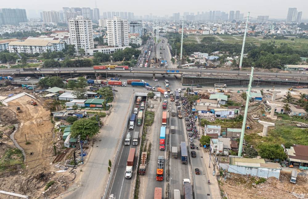 Tiến độ nút giao Mỹ Thủy 3.400 tỷ tại cửa ngõ cảng Cát Lái sau quyết định mới- Ảnh 3.