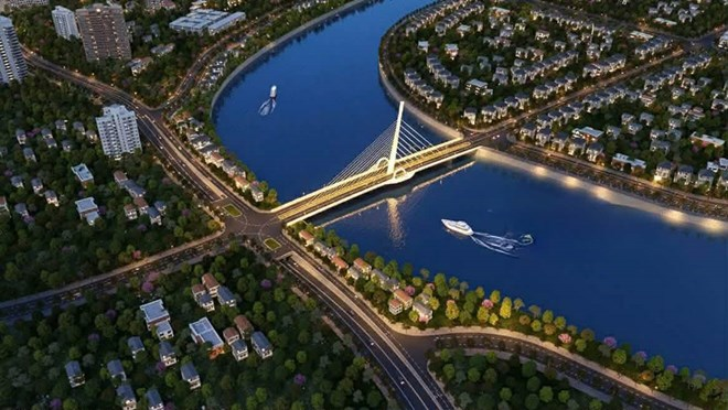 Thái Nguyên khởi công xây mới cầu bắc qua sông Cầu hơn 617 tỷ đồng- Ảnh 1.