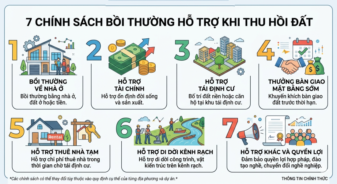 7 quy định mới về bồi thường khi thu hồi đất tại TP.HCM- Ảnh 1.