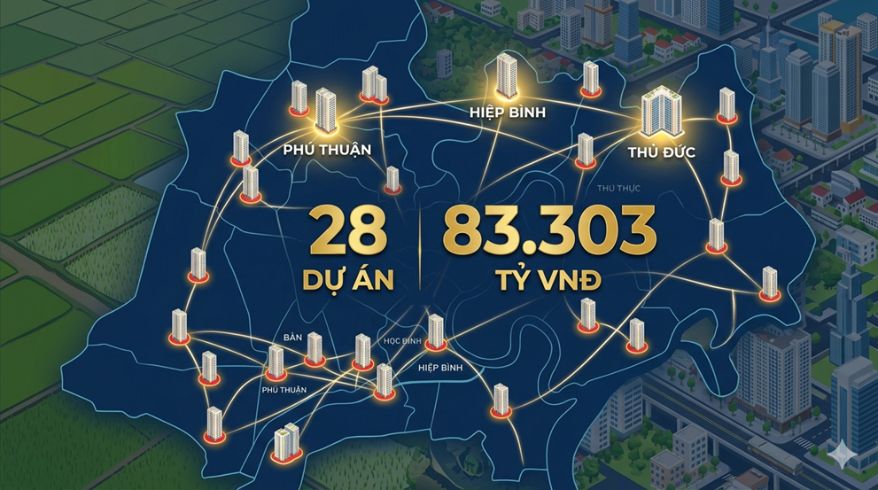 Tin vui đến với người dân TP.HCM: Danh sách 28 chủ đầu tư thực hiện 28 dự án nhà ở vốn 83.003 tỷ- Ảnh 1.