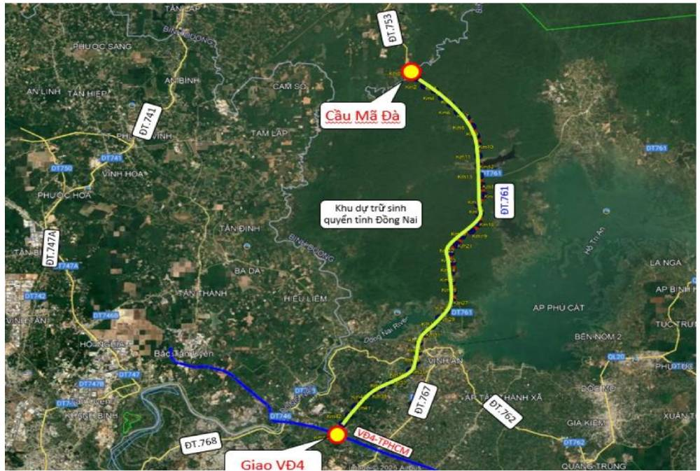 Làm đường 8 làn xe từ cầu Mã Đà đến Vành đai 4 - tin vui lớn cho người dân Đồng Nai- Ảnh 2.
