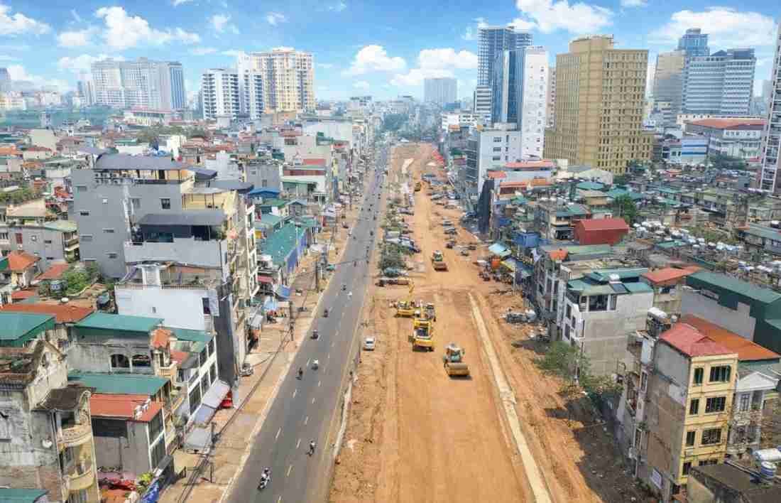 Hà Nội đang giải phóng mặt bằng 1.428 dự án, đồng loạt triển khai 27 công trình trọng điểm- Ảnh 1.