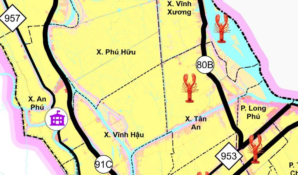 Một xã của An Giang được đề xuất đầu tư dự án trung tâm thủy sản công nghệ cao 495ha- Ảnh 1.