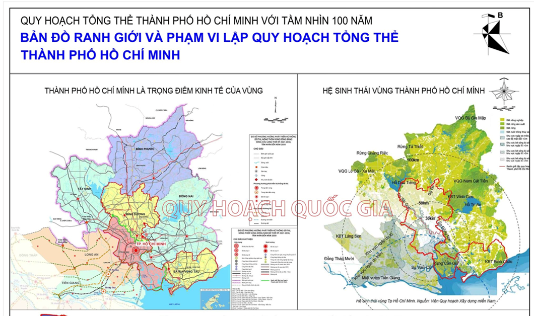 QUY HOẠCH MỚI NHẤT: Siêu đô thị TP.HCM lên 22 triệu dân, Đồng Nai có đô thị 32.000 ha- Ảnh 2.