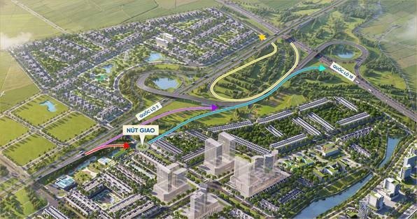 Khởi công nút giao kết nối khu đô thị hơn 460ha tại Bắc Ninh- Ảnh 1.