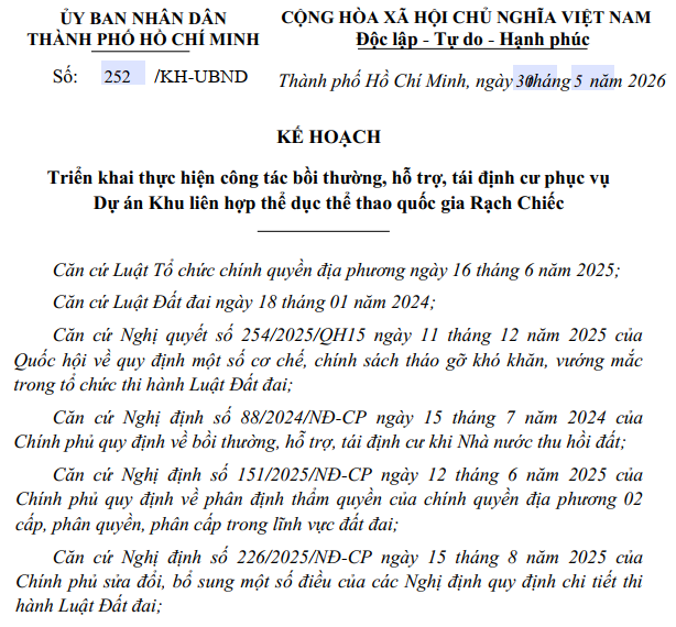 Chi tiết kế hoạch bồi thường, tái định cư dự án 145.000 tỷ ngay trung tâm TP.HCM- Ảnh 2.