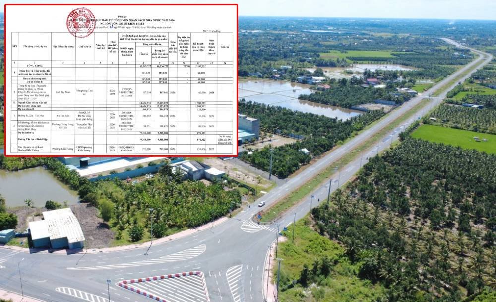 Tây Ninh tăng tốc hạ tầng: Rót vốn lớn cho đường Tân An – Bình Hiệp và Vành đai 4 TP.HCM