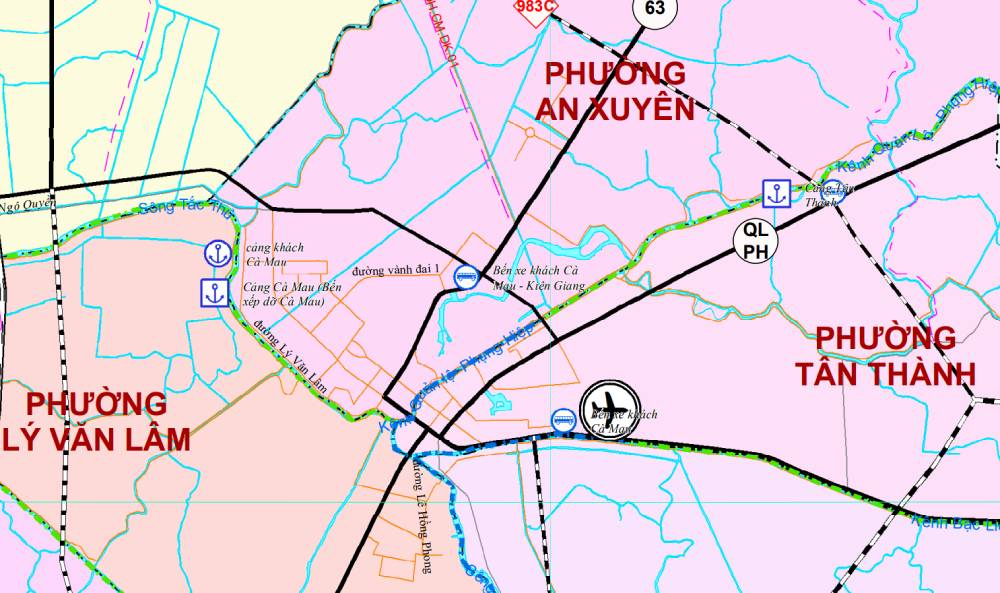 Cà Mau sắp có thêm tuyến đường vành đai mới dài gần 6km, đi qua 3 phường trung tâm