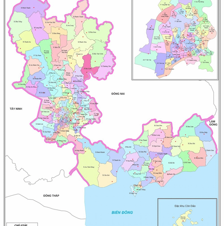 Tin vui dân TP.HCM: Bản đồ hành chính mới sắp xong, dân được lợi gì?