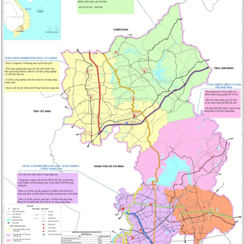 Sắp lên thành phố, Đồng Nai đấu giá 107 khu đất “khủng” hơn 4.200 ha