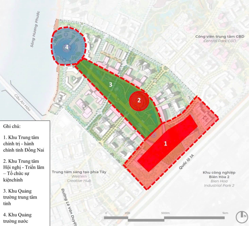 Kết quả thi tuyển Trung tâm Chính trị – Hành chính mới Đồng Nai