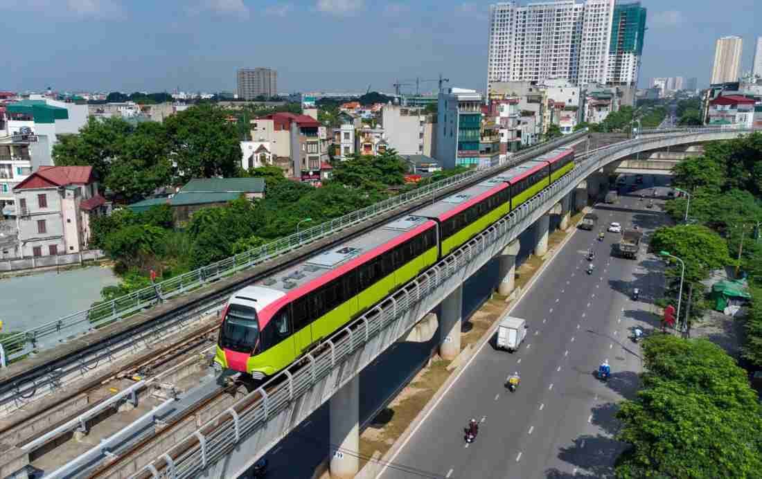 Lộ diện bản đồ giá nhà đất dọc metro Văn Cao – Hòa Lạc