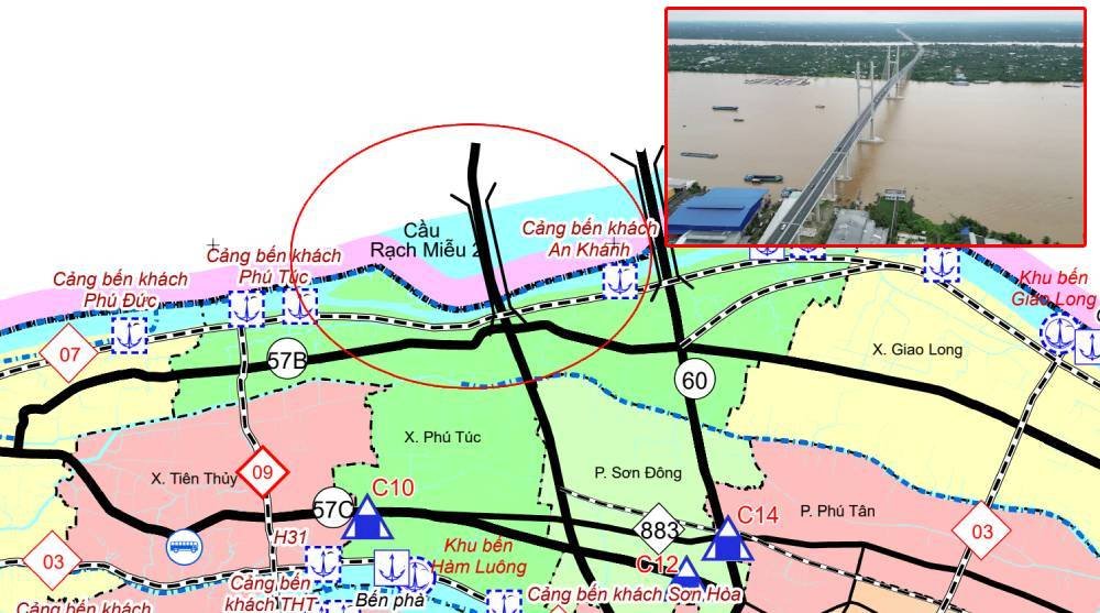 Tin vui cho người dân Đồng Tháp: Sắp có cầu vượt kết nối nhanh về cầu Rạch Miễu 2