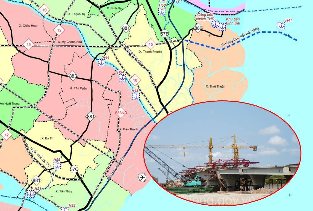 Cầu hơn 2.200 tỷ tại Vĩnh Long thi công đến đâu? Tiến độ mới nhất vừa cập nhật