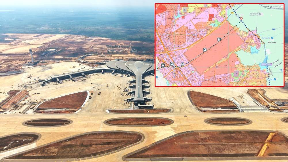 Tiến độ xây dựng đường băng thứ 2 sân bay Long Thành đang đến đâu?