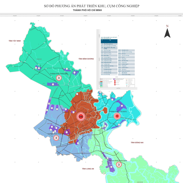 TIN NÓNG: Toàn cảnh quy hoạch khu công nghiệp TP.HCM
