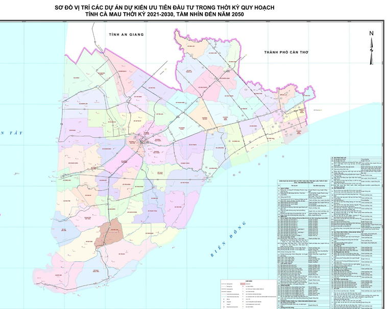 Cà Mau sắp thu hồi đất khoảng 1.000 hộ dân để thực hiện 11 dự án