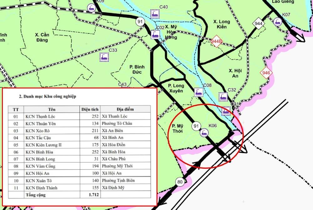 Danh sách 11 khu công nghiệp An Giang: Những khu nào đã hoạt động, khu nào chưa?