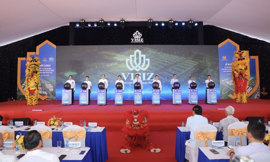 Khởi công khu công nghiệp gần 2.000 tỷ tại Phú Thọ