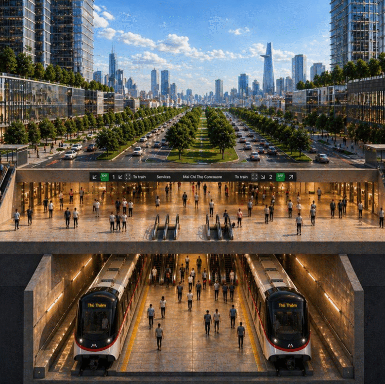 TP.HCM khởi công loạt dự án quy mô lớn, tổng vốn đầu tư lên tới hàng trăm nghìn tỷ đồng