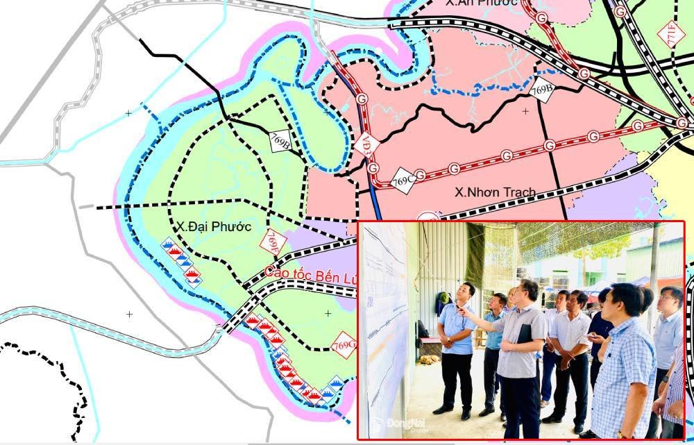 Đang bồi thường, giải phóng mặt bằng làm tuyến đường liên cảng 15km tại Đồng Nai