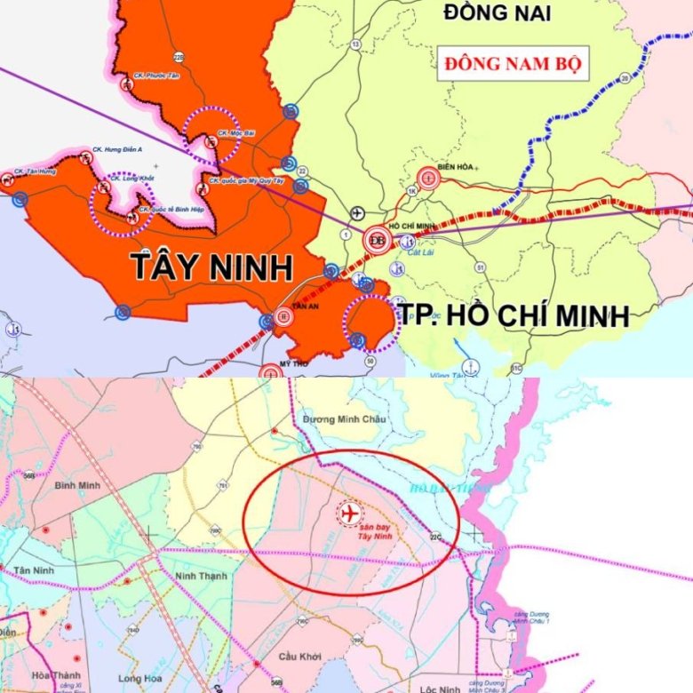Toàn cảnh quy hoạch giao thông Đông Nam Bộ đến 2030: Nghiên cứu đầu tư sân bay tại Tây Ninh