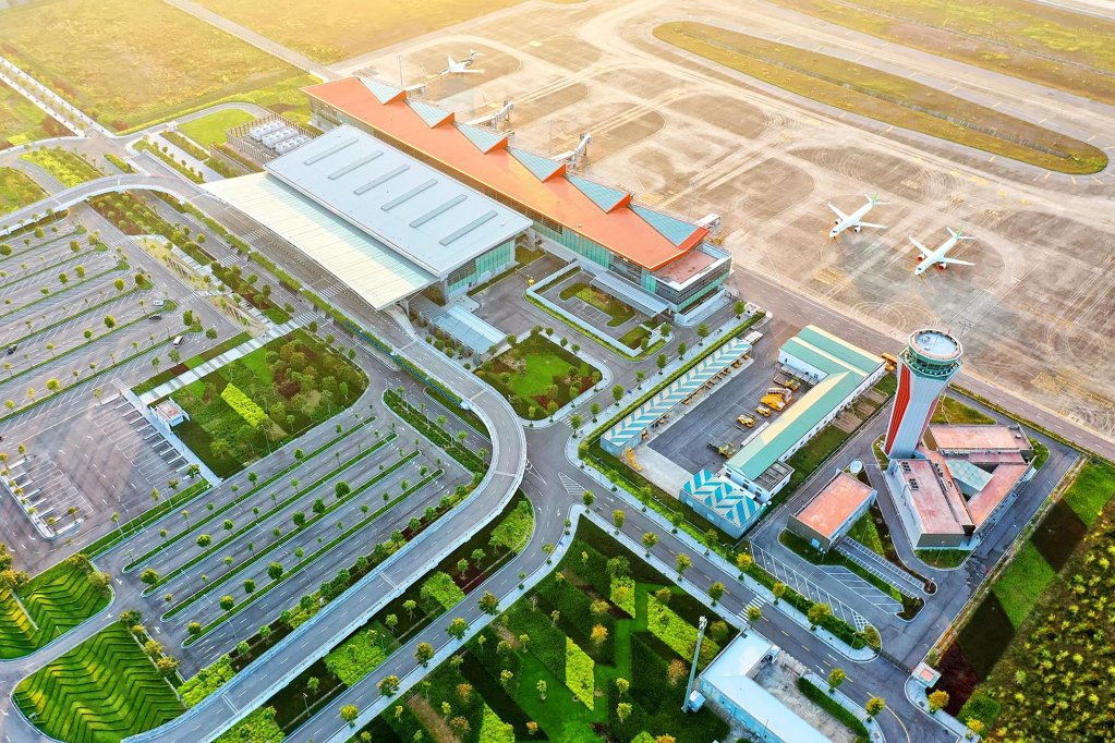 Sắp xuất hiện khu công nghiệp hơn 2.500 tỷ cạnh sân bay tư nhân đầu tiên của Việt Nam