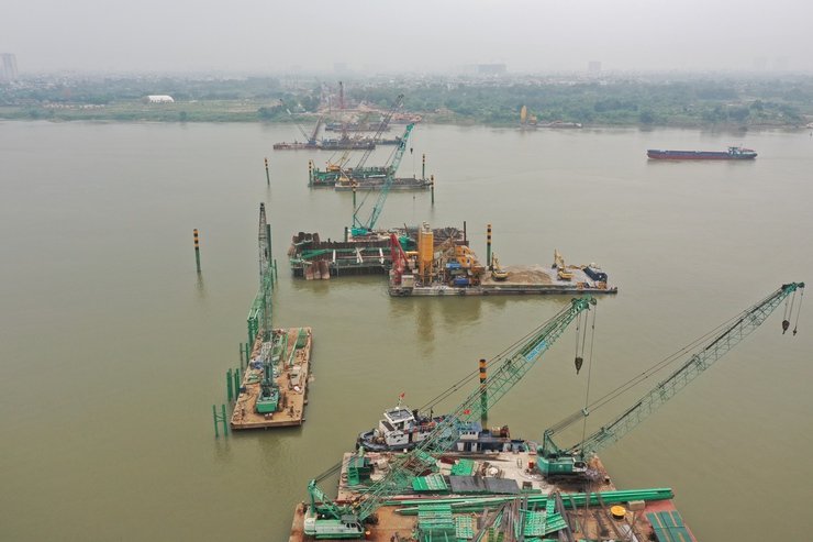 Tiến độ mới nhất hai siêu cầu hơn 30.000 tỷ tại Hà Nội
