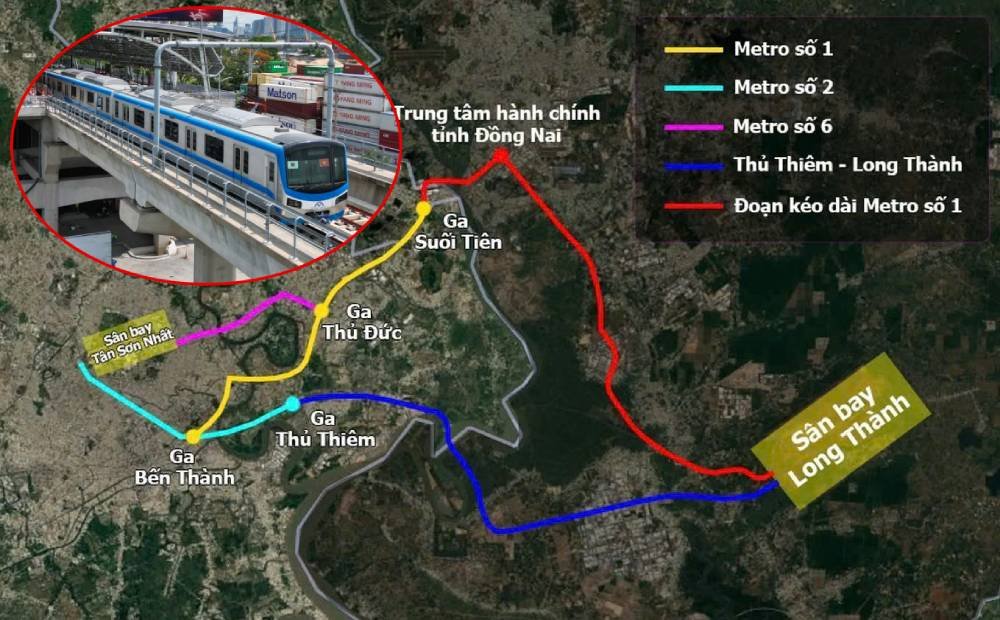 Làm tuyến metro hơn 60.000 tỷ đến sân bay Long Thành: Đồng Nai đề xuất làm theo lệnh khẩn cấp