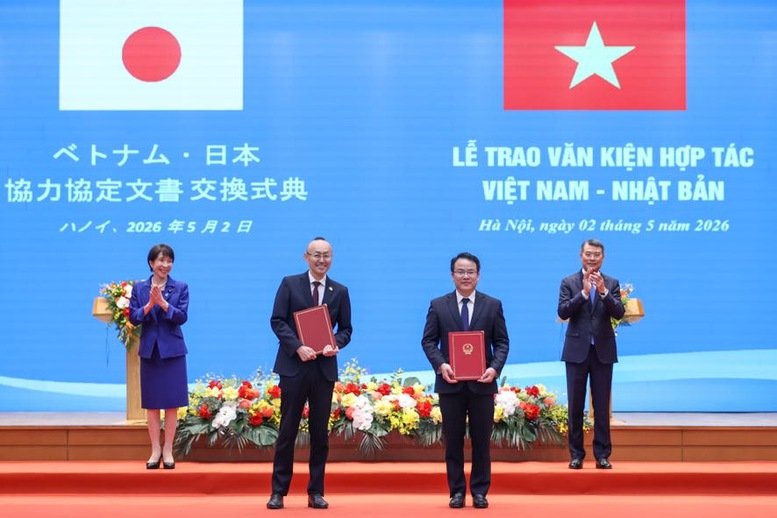 Việt Nam – Nhật Bản trao 6 văn kiện hợp tác